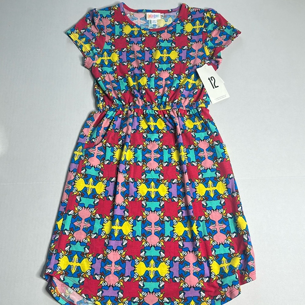 Lularoe DISNEY KIDS MAE DRESS Sz 12